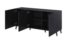 Kumode Cama Meble Nova, 155x40x72 cm, pelēka cena un informācija | Kumodes | 220.lv