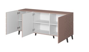 Kumode Cama Meble Nova, 155x40x72 cm, rozā cena un informācija | Kumodes | 220.lv