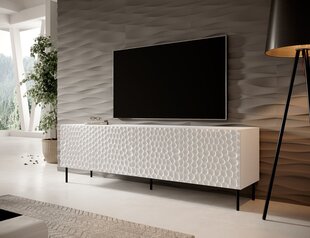 TV galdiņš Cama Meble Hole, 190x40,5x59,5 cm, balts cena un informācija | TV galdiņi | 220.lv