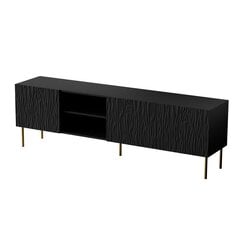 TV galdiņš Cama Meble Jungle, 190x40,5x59,5 cm, melns цена и информация |  Тумбы под телевизор | 220.lv