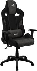 Spēļu krēsls Aerocool COUNT AeroSuede, melna цена и информация | Офисные кресла | 220.lv