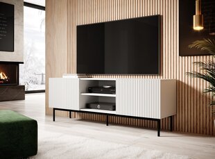 TV galdiņš Cama Meble Pafos, 150x40x60 cm, balts cena un informācija | TV galdiņi | 220.lv