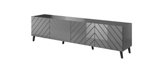 TV skapis Cama Meble Abeto, 200x42x52 cm, pelēka cena un informācija | TV galdiņi | 220.lv