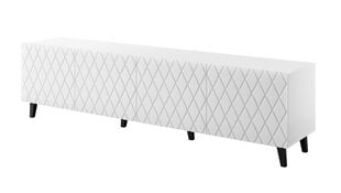 TV skapis Cama Meble Asti, 200x42x52 cm, balta cena un informācija | TV galdiņi | 220.lv