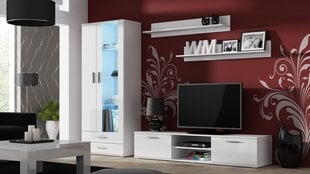 Витрина Cama Meble Soho S6 2D2S, белая цена и информация | Витрины, серванты | 220.lv