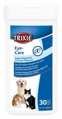 Для гигиены глаз : Trixie Eye, Care Wipes 30 шт. цена и информация | Средства по уходу за животными | 220.lv