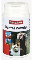 Зубной порошок - Beaphar DENTAL powder 75гр цена и информация | Средства по уходу за животными | 220.lv