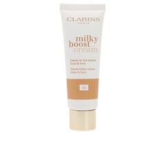 Tonālais krēms Clarins Milky Boost Cream, 06, 45 ml cena un informācija | Grima bāzes, tonālie krēmi, pūderi | 220.lv