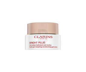 Mitrinošs gels tumšajiem plankumiem uz sejas Clarins Bright Plus, 30 ml cena un informācija | Sejas krēmi | 220.lv