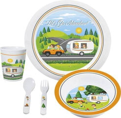 Brunner Melamine Set Cosmic Camping Lunch Set цена и информация | Котелки, туристическая посуда и приборы | 220.lv