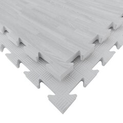 Grīdas segums Tatami W20P White Wood White 100x100x2 cm Blīvums 125 kg/m³ cena un informācija | Auto ķīmija | 220.lv