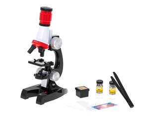 Zinātnes mikroskopa skolas piederumi KidsPro cena un informācija | Teleskopi un mikroskopi | 220.lv