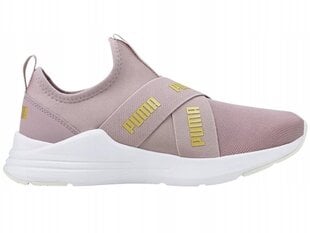 PUMA WIRED RUN SLIPON sporta apavi 382299-05 40.5 cena un informācija | Sporta apavi sievietēm | 220.lv