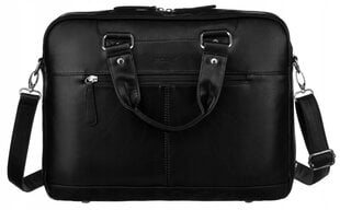 Сумка для ноутбука V12, черная цена и информация | Рюкзаки, сумки, чехлы для компьютеров | 220.lv