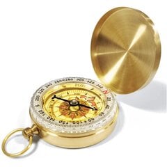 Mini kompass THOMS Hiking Gold Fluo cena un informācija | Kompasi | 220.lv