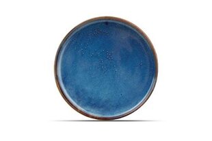 Šķīvis NOVA, zils, porcelāns, D 28,5 cm, A 3 cm, vienība (1 vienība) cena un informācija | Trauki, šķīvji, pusdienu servīzes | 220.lv