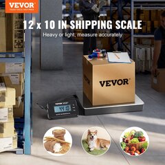 Платформенные весы Vevor, 309x262x45 мм, 150 г-200 кг цена и информация | Промышленные весы | 220.lv