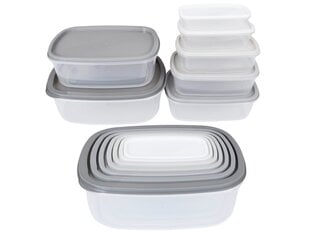 7x MEGA FOOD CONTAINER SET OF 7 PACKS цена и информация | Посуда, тарелки, обеденные сервизы | 220.lv