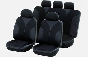 Sēdekļu pārvalku komplekts Twintex, melns cena un informācija | Auto sēdekļu pārvalki | 220.lv