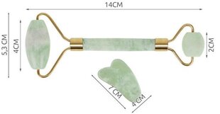 Нефритовый массажер для лица Iso Trade цена и информация | Массажеры для лица, инструменты для чистки лица | 220.lv
