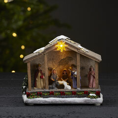 Decorative Scenery Nativity 992-08 цена и информация | Светодиодные ленты | 220.lv