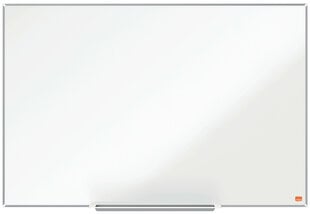 Tērauda balta magnētiskā tāfele NOBO Impression Pro, 90x60cm cena un informācija | Kancelejas preces | 220.lv