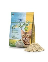 Cat&Rina WeVegetal kaķu pakaiši, 5,5L cena un informācija | Kaķu smiltis, pakaiši | 220.lv