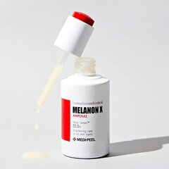 Осветляющая антивозрастная ампула с витаминами и глутатионом Medi Peel Melanon X Ampoule, 50ml цена и информация | Сыворотки для лица, масла | 220.lv