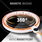 Vingrošanas rinķis ar atsvaru un skaitītāju HHM21 HULA HOP WHITE/ORANGE MAGNETIC WITH WEIGHT + COUNTER HMS cena un informācija | Citas fitnesa preces | 220.lv