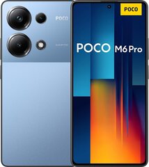 Xiaomi Poco M6 Pro 8/256GB, zils cena un informācija | Mobilie telefoni | 220.lv