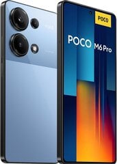 Xiaomi Poco M6 Pro 8/256GB, zils cena un informācija | Mobilie telefoni | 220.lv