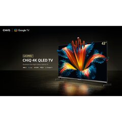 CHiQ U43QM8V, QLED televizors cena un informācija | Televizori | 220.lv