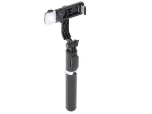 Selfie stick ar LED apgaismojumu Rivex cena un informācija | Selfie Sticks | 220.lv