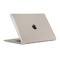 Tech-Protect smartshell vāciņš macbook air 15 2023 crystal caurspīdīgs cena un informācija | Somas portatīvajiem datoriem | 220.lv