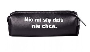 Пенал "Не хочу ничего сегодня" цена и информация | Пеналы | 220.lv