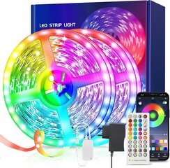 LED sloksnes 30M RGB 5050 Bluetooth цена и информация | Светодиодные ленты | 220.lv