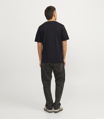 Jack & Jones мужская футболка 12151955*03, черный/белый 5715602802390 цена и информация | Футболки мужские | 220.lv