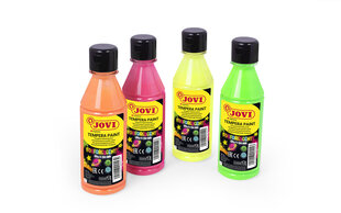 Tempera krāsa JOVI, 250ml, zaļa sp., fosforiska (1 gab.) cena un informācija | Kancelejas preces | 220.lv