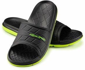 Unisex čības Aqua Speed Aspen, melnas cena un informācija | Vīriešu iešļūcenes, čības, sandales | 220.lv