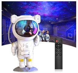 Проектор Happy People AST-03 Led Laser Astronaut, белый цена и информация | Праздничные декорации | 220.lv