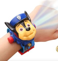 Bērnu pulkstenis ar projektoru Paw Patrol Milando B1 cena un informācija | Bērnu aksesuāri | 220.lv