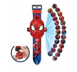 Bērnu pulkstenis ar projektoru Marvel Spider Man Milando B13 cena un informācija | Bērnu aksesuāri | 220.lv