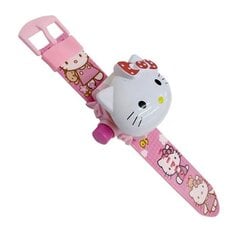 Bērnu pulkstenis ar projektoru Hello Kitty Milando B12 cena un informācija | Bērnu aksesuāri | 220.lv