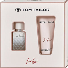 Косметический набор Tom Tailor For Her EDT для женщин: туалетная вода 30 мл + гель для душа 100 мл цена и информация | Женские духи | 220.lv