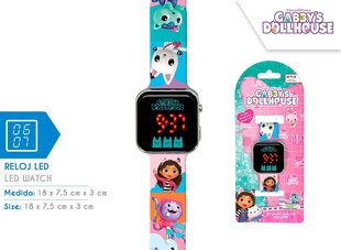 Led Watch Gabby's Dollhouse KiDS Licensing cena un informācija | Bērnu aksesuāri | 220.lv