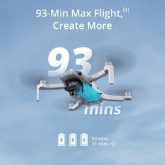 DJI Mini 4K Fly more Combo cena un informācija | Droni | 220.lv