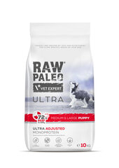 Raw Paleo Vet Expert Ultra Beef Medium&Larгe Puppy, 14кг цена и информация | Сухой корм для собак | 220.lv