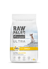 Raw Paleo Vet Expert Ultra Turkey Mini Adult,  8кг цена и информация | Сухой корм для собак | 220.lv