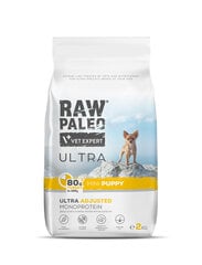 Raw Paleo Vet Expert Ultra Turkey Mini Puppy, 2кг цена и информация | Сухой корм для собак | 220.lv