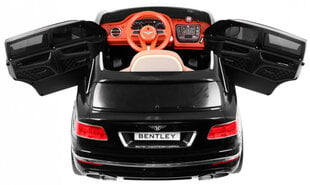Vienvietīgs elektromobilis bērniem Bentley Bentayga, melns cena un informācija | Bērnu elektroauto | 220.lv